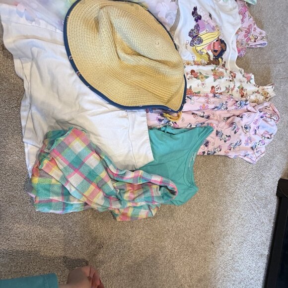 Girls Clothes Bulk Lot Disney Princess Summer Spring Size 8 Jumping Beans Knit - Picture 15 of 16